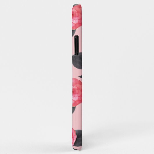 Roze volken Case-Mate iPhone case (Achterkant/rechts)