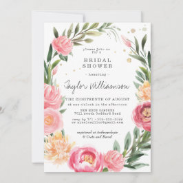 Roze volken | Floral Bridal Shower