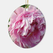 Roze volken keramisch ornament (Links)