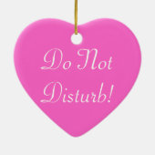 Roze volken keramisch ornament (Achterkant)