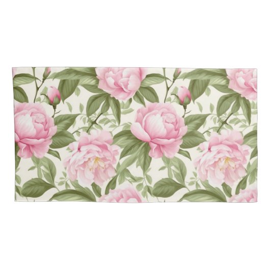 Roze volken kussensloop (Achterkant-Rechts)