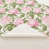 Roze volken sherpa deken (3/4)