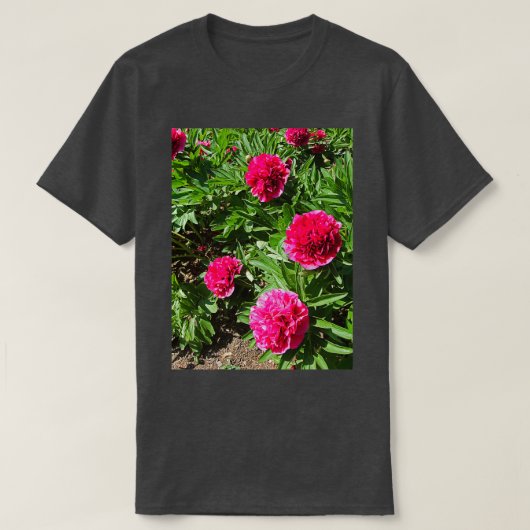 Roze volken t-shirt (Design voorkant)