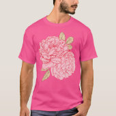 Roze volken t-shirt (Voorkant)