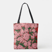 Roze volken tote bag (Achterkant)