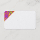 Roze volken visitekaartje (Achterkant)