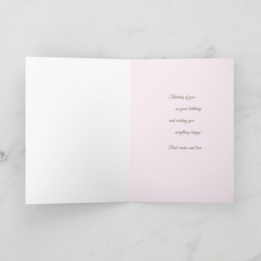 Roze volkskaart kaart (Binnen)