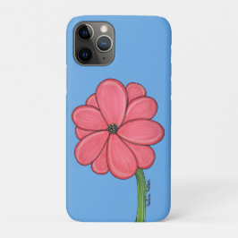 Roze Volle Bloem Case-Mate iPhone Case