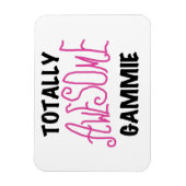 Roze Volledig Geweldige Gammie Gifts Magneet (Verticaal)