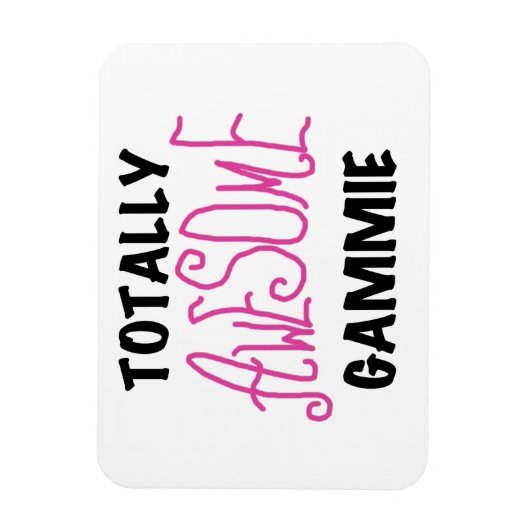 Roze Volledig Geweldige Gammie Gifts Magneet (Verticaal)