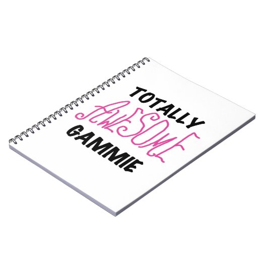 Roze Volledig Geweldige Gammie Gifts Notitieboek (Linkerzijde)