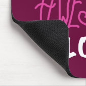 Roze Volledig Geweldige Lola T-shirts en geschenke Muismat (Hoek)