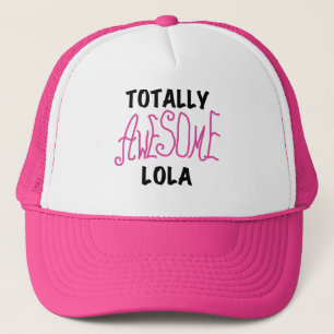 Roze Volledig Geweldige Lola T-shirts en geschenke Trucker Pet
