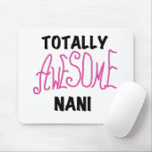 Roze Volledig Geweldige Nani T-shirts en geschenke Muismat (Met muis)