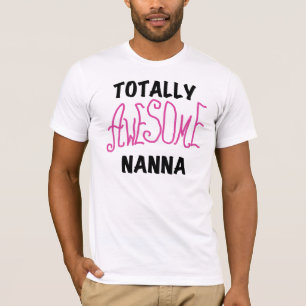 Roze Volledig Geweldige Nanna T-shirts en geschenk