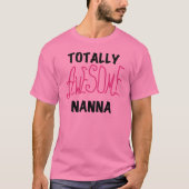 Roze Volledig Geweldige Nanna T-shirts en geschenk (Voorkant)