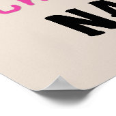 Roze Volledig Geweldige Nanna T-shirts en geschenk Poster (Hoek)