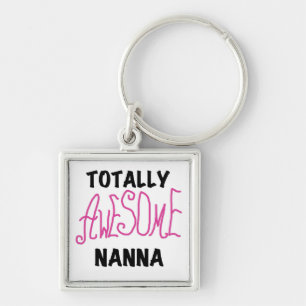 Roze Volledig Geweldige Nanna T-shirts en geschenk Sleutelhanger