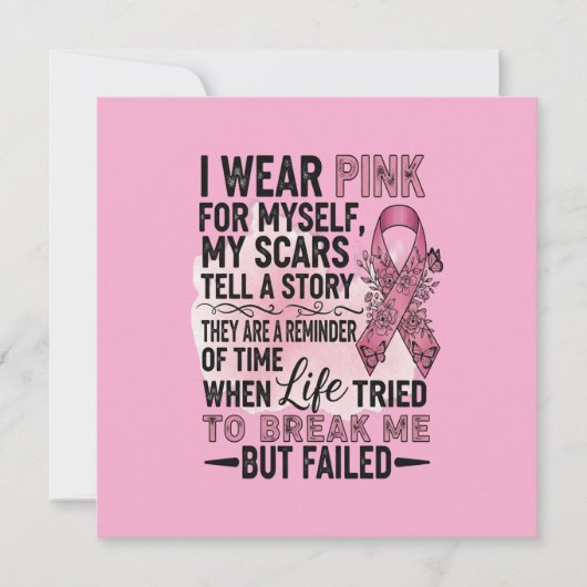 Roze volleybal borstkankervoorlichting (Voorkant)