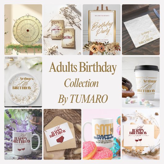 Roze volwassen verjaardagskaart je wordt klassiek feestdagen kaart