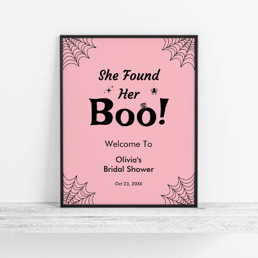 Roze vond ze haar Vrijgezellenfeest van Halloween Poster