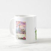 Roze voor alle seizoenen Mok augustus (maand 12) (Voorkant links)