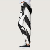 Roze voor B&W Zig Zag Leggings (Links)