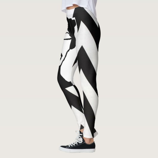 Roze voor B&W Zig Zag Leggings (Links)