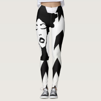 Roze voor B&W Zig Zag Leggings