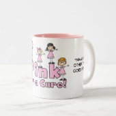 Roze voor een zuivere  Mok (Voorkant rechts)