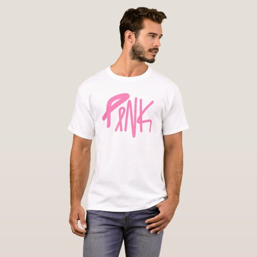 Roze voor mijn moeder t-shirt (Voorkant volledig)