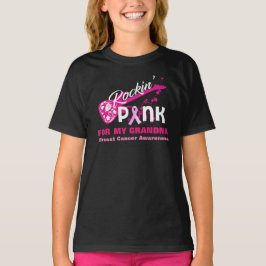 Roze voor oma Breast Cancer Shirt
