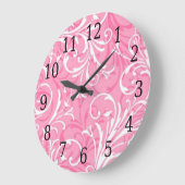 Roze voor sierdoeleinden grote klok (Hoek)
