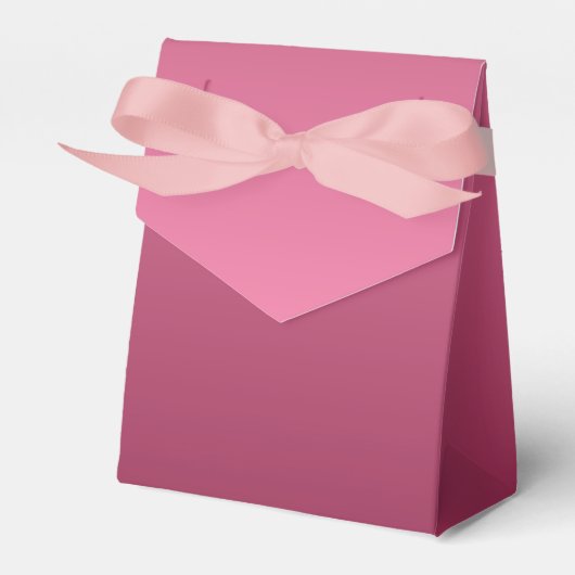 Roze voordoos bedankdoosjes (Voorkant Zijde)