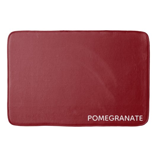 Roze voornaam badmat (Voorkant)