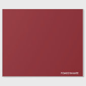 Roze voornaam cadeaupapier (Vlak)