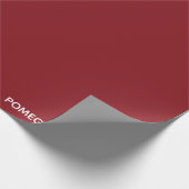 Roze voornaam cadeaupapier (Hoek)