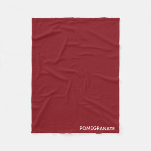 Roze voornaam fleece deken