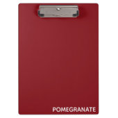 Roze voornaam klembord (Voorkant)