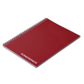 Roze voornaam notitieboek (Linkerzijde)