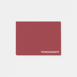 Roze voornaam post-it® notes