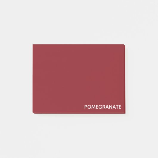 Roze voornaam post-it® notes (Voorkant)