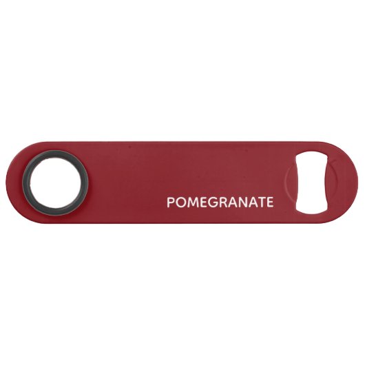 Roze voornaam speed flessenopener (Voorkant (Horizontaal))