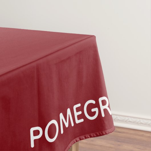 Roze voornaam tafelkleed (Voorbeeld)