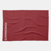 Roze voornaam theedoek (Horizontaal)