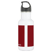 Roze voornaam waterfles  (Achterkant)