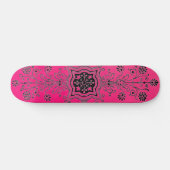 Roze voorontwerp skateboade skateboard (Horizontaal)