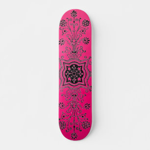 Roze voorontwerp skateboade skateboard