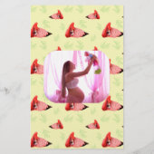 Roze voorspellingen van Flamingo & de Kaart van he (Achterkant)