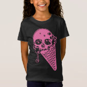Roze vormig ijsje, T-shirt (Voorkant)